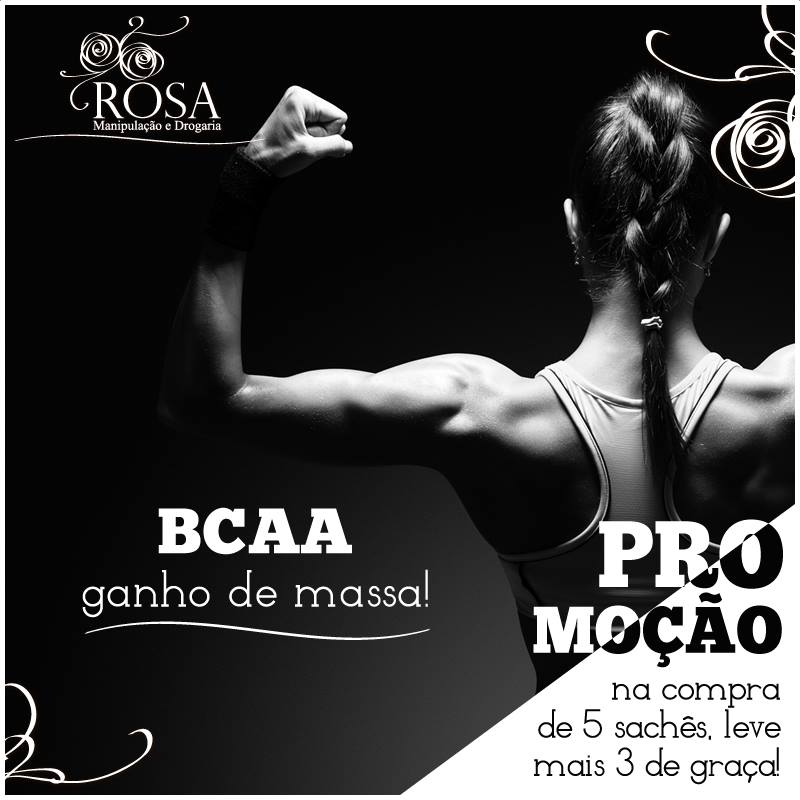 BCAA: PARA ATIVIDADE FÍSICA E GANHO DE MASSA