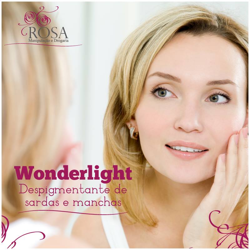 WONDERLIGHT: DESPIGMENTANTE DE SARDAS E MANCHAS